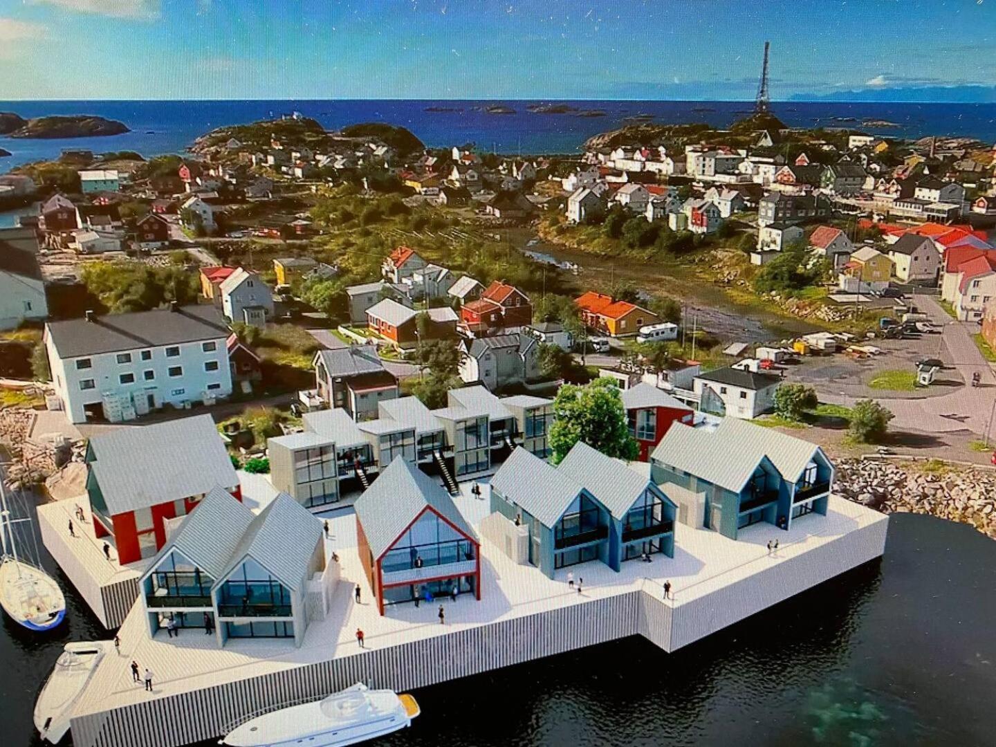 Ny Leilighet I Henningsvaer! Bagian luar foto